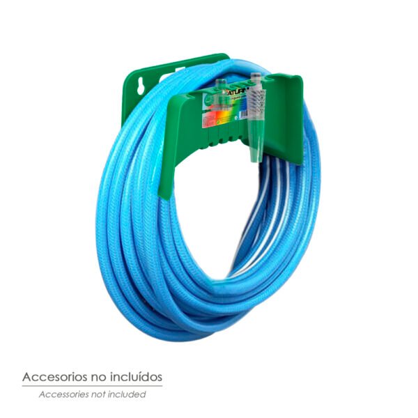 Soporte Para Mangueras De Jardín. Fijación a la  Pared. Realizado en Plastico - Imagen 4