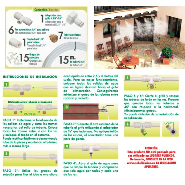 Kit Nebulizacion - Imagen 4