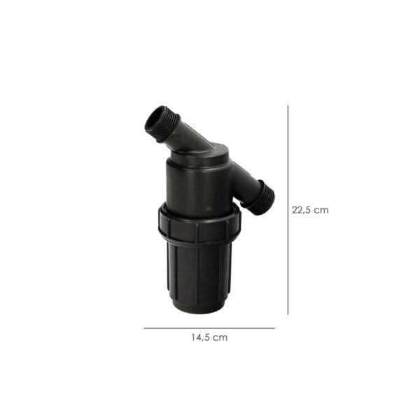 Filtro Con Malla Interior 1" Para Sistema De Goteo (Malla 100 Mesh) Riego Por Goteo, Microaspersión, Riego Por Nebulizacion - Imagen 2
