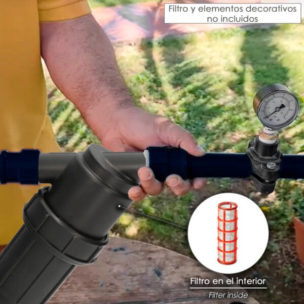 Recambio Filtro Malla 1" Para Sistema De Goteo (100 Mesh) Riego Por Goteo, Microaspersión, Riego Por Nebulizacion - Imagen 5