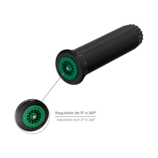 Difusor Emergente 3" Para GoteosToma H 1/2" Regulación 0-360º. Riego Por Goteo, Microaspersión, Riego Por Nebulizacion - Imagen 3