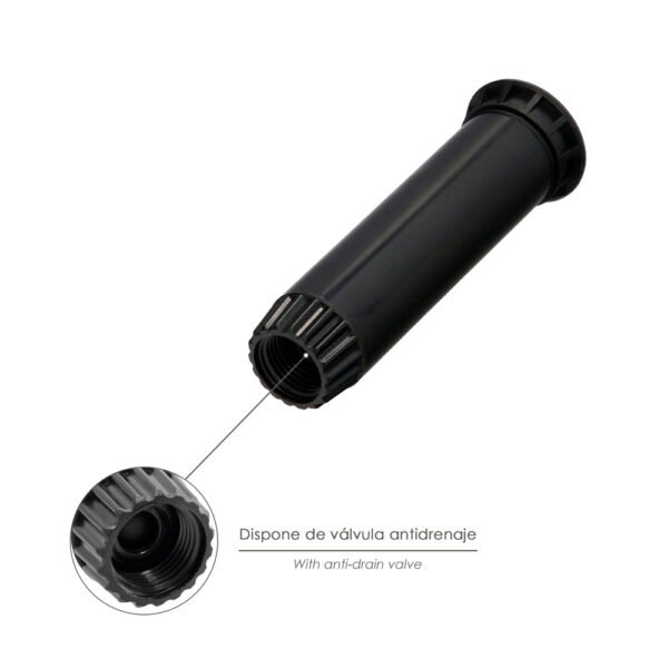 Difusor Emergente 3" Para GoteosToma H 1/2" Regulación 0-360º. Riego Por Goteo, Microaspersión, Riego Por Nebulizacion - Imagen 4