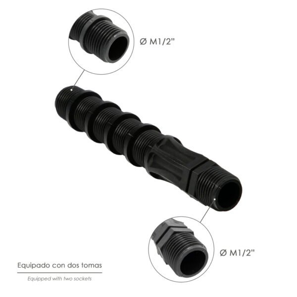 Bobina Recortable Para Difusores Goteo Ø 1/2" - Ø 1/2" Riego Por Goteo, Microaspersión, Riego Por Nebulizacion - Imagen 3