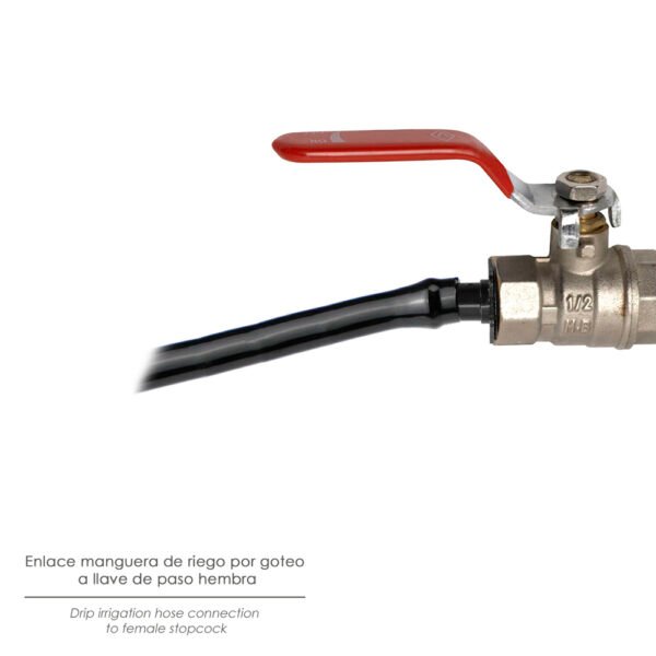 Union Rosca Macho 3/4" A Toma Para Tuberias Goteo Ø 16 mm. (Bolsa 100 uds) Riego Por Goteo, Microaspersión, Riego Nebulizacion - Imagen 5