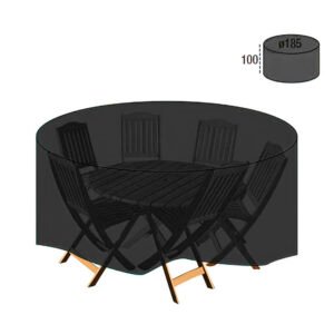 Funda Cubre Mesa / Conjunto Diámetro 185x100 cm.
