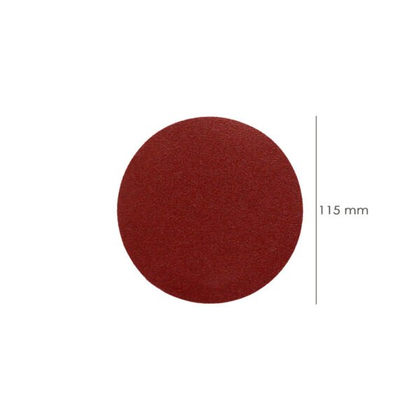 Lija recambio velcro disco Ø 125 mm. con agujeros grano 240 (10 Piezas) - Imagen 2