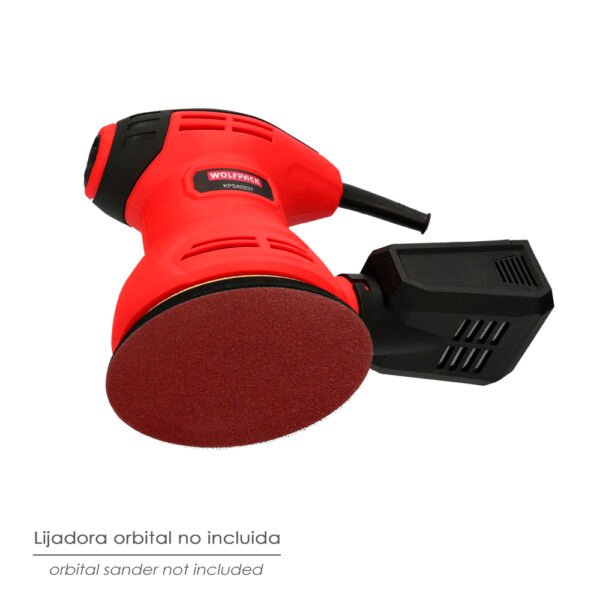 Lija recambio velcro disco Ø 125 mm. con agujeros grano 240 (10 Piezas) - Imagen 5