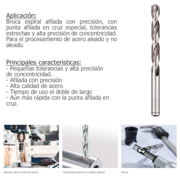 Broca Alpen Hss Pro   7,00 mm. - Imagen 2