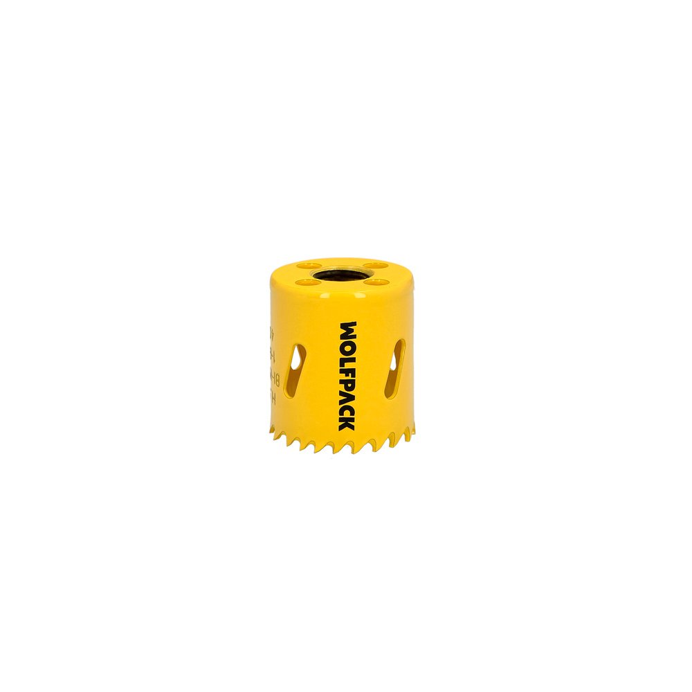Corona Sierra Bimetal Ø 38 mm. Templado Termico, Base Reforzada. Corona Madera, Broca Agujeros Madera, Acero, Hierro, Plasticos - Imagen 3