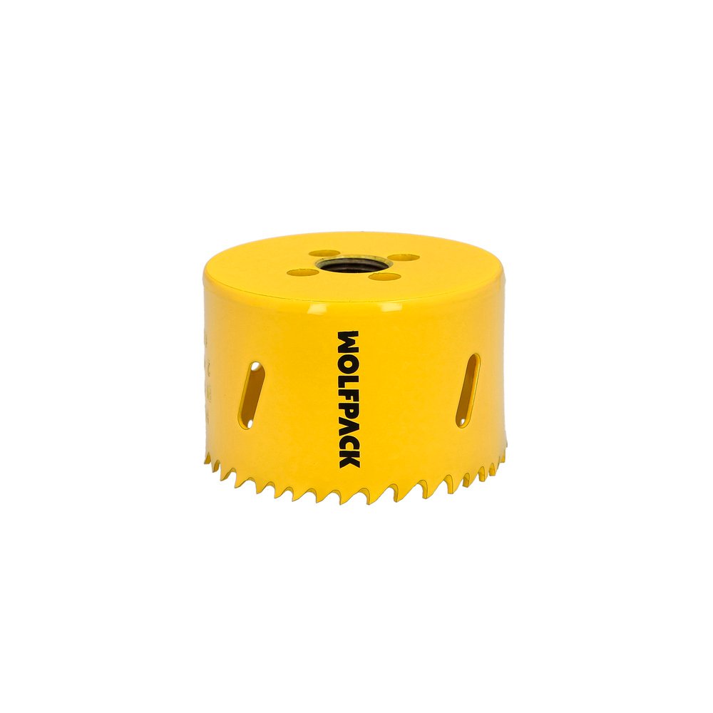 Corona Sierra Bimetal Ø 67 mm. Templado Termico, Base Reforzada. Corona Madera, Broca Agujeros Madera, Acero, Hierro, Plasticos - Imagen 3