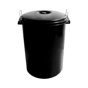 Cubo Basura Plastico Comunidad Con Tapa 100 Litros