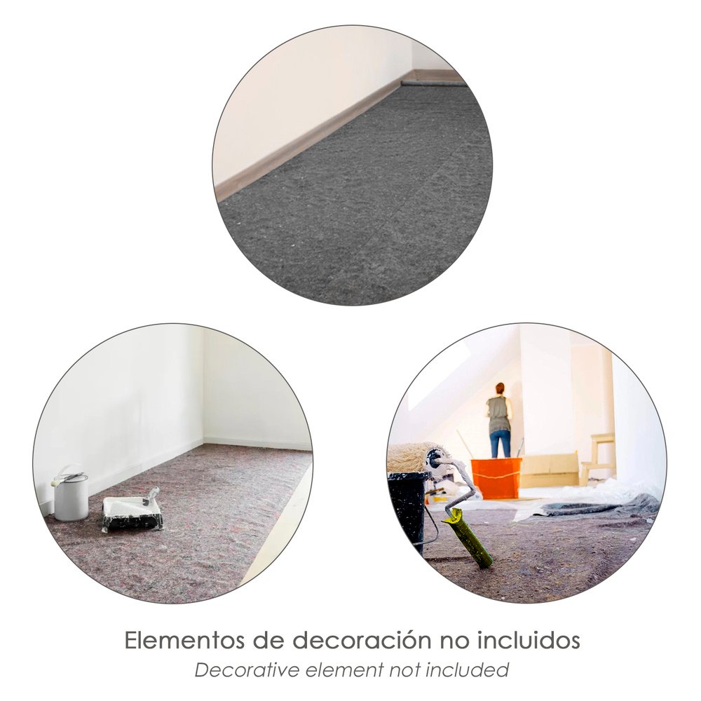 Fieltro Multiusos Rollo 1x10 metros Reforzado/Impermeable. - Imagen 6