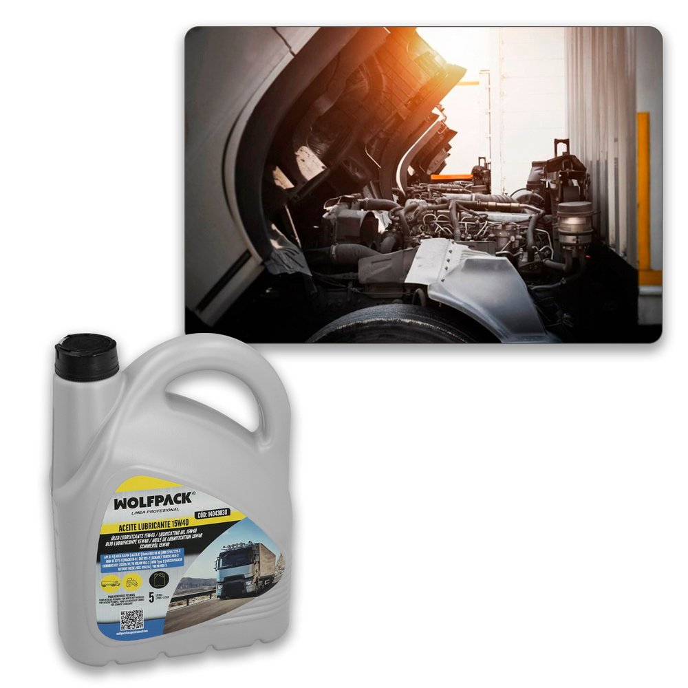 Aceite Lubricante 15w40 Vehículos Pesados 5 Litros. - Imagen 5
