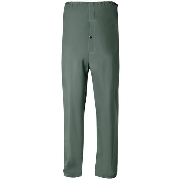 Traje de Agua Impermeable Verde Pvc         Talla 6-M - Imagen 3