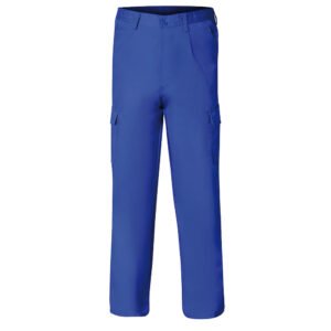 Pantalon De Trabajo Largo, Color Azul