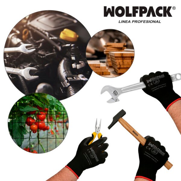 Guantes Poliuretano / Poliester Impregnado  7" (Par) - Imagen 3