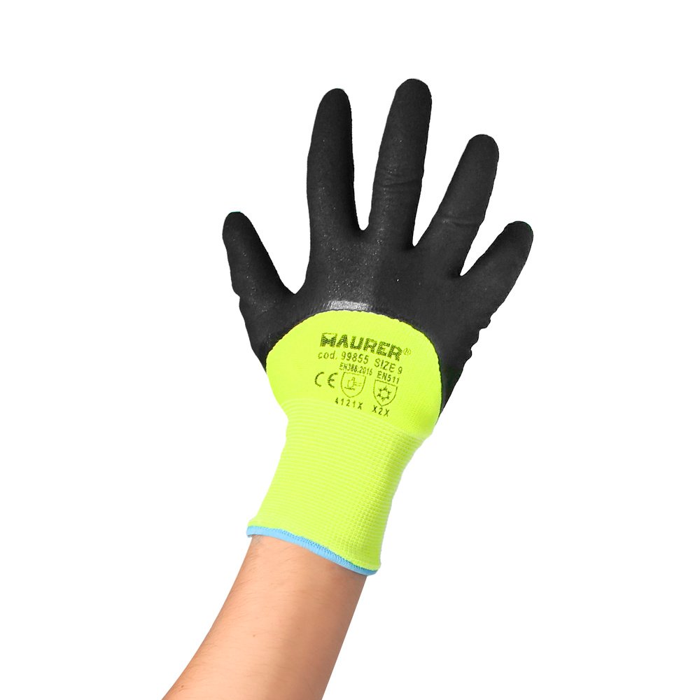 Guantes De Invierno Realizado En Poliester Acolchado Con Recubrimiento De FOAM Talla 9" (Par) - Imagen 2