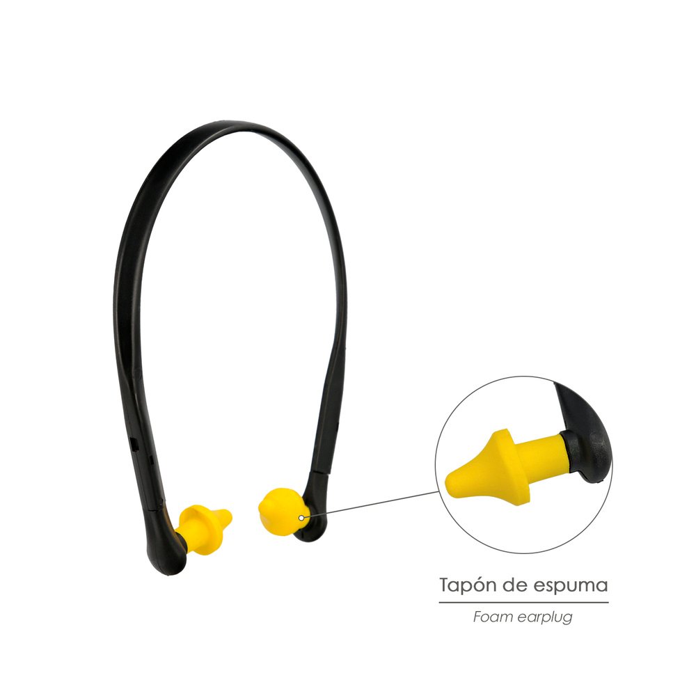 Tapones Oidos Con Banda SNR 26 DB.Protector Auditivo, Protector Ruido, Tapones Trabajar, Tapones Ruido Trabajo, Protección Oido, - Imagen 3