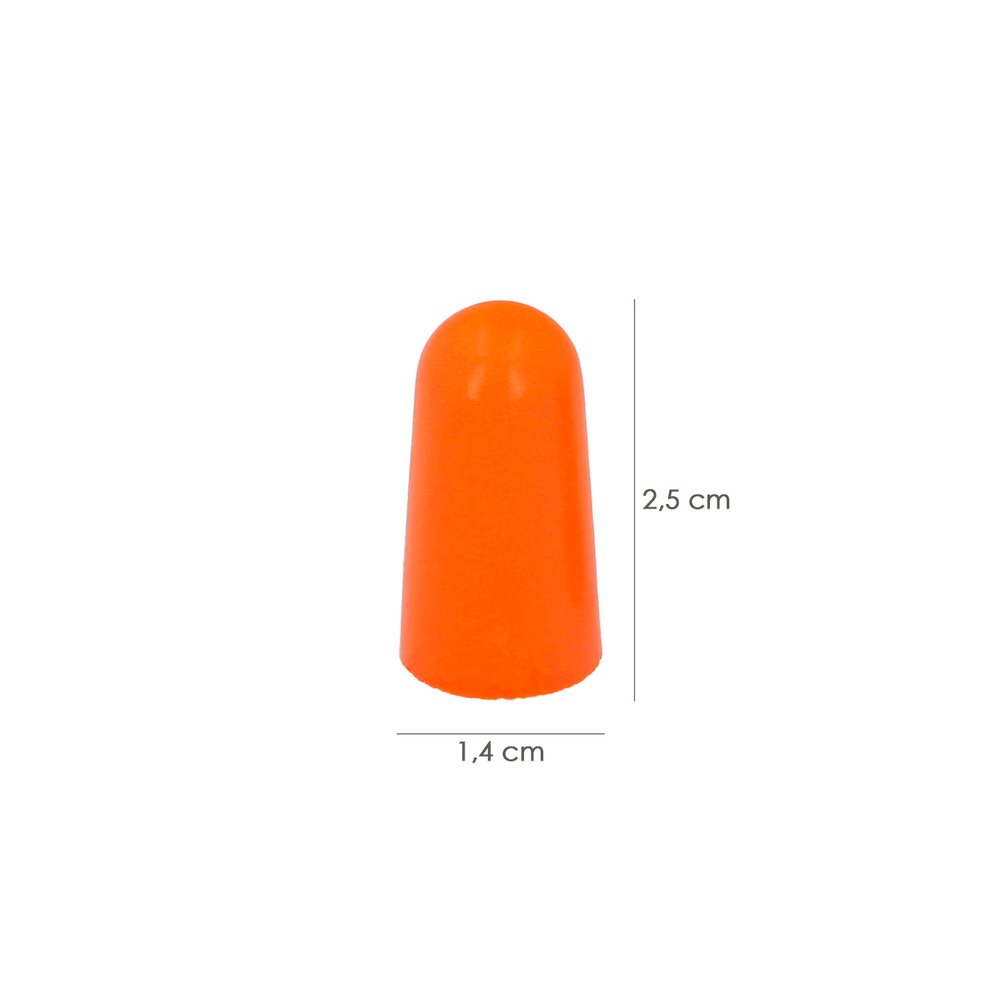 Tapón Espuma Pu Para Oídos Set 2 Tapones Snr 31 Db Trabajar, Dormir, Estudiar, Leer, Viajar, Ronquidos, Proteccion Auditiva. - Imagen 2