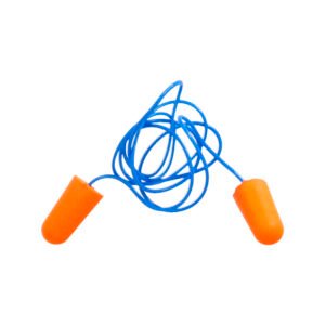 Tapón Espuma Para Oídos 2 Tapones Con Cordon Snr 31Db Trabajar, Dormir, Estudiar, Leer, Viajar, Ronquidos, Proteccion Auditiva