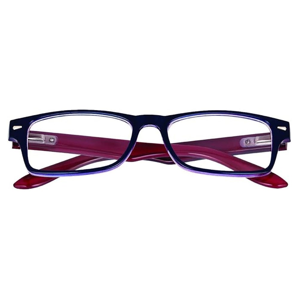 Gafas Lectura Kansas Azul Oscuro / Rojo. Aumento +3,5 Gafas De Vista, Gafas De Aumento, Gafas Visión Borrosa - Imagen 4