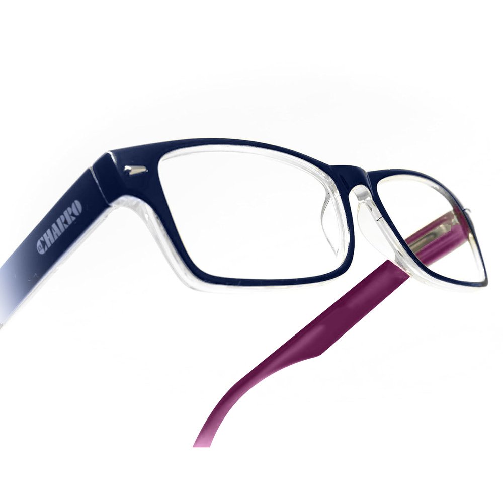 Gafas Lectura Kansas Azul Oscuro / Rojo. Aumento +3,5 Gafas De Vista, Gafas De Aumento, Gafas Visión Borrosa - Imagen 5