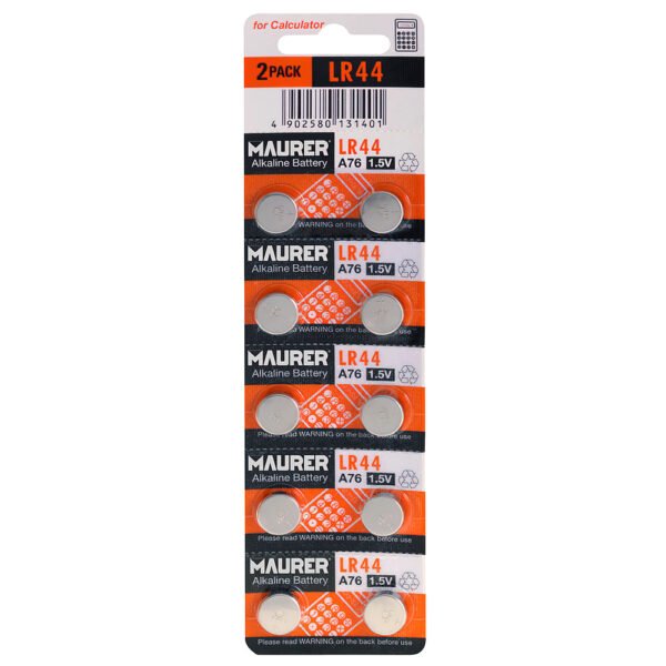 Pila Boton Litio LR44 (Blister 10 Pilas) - Imagen 2