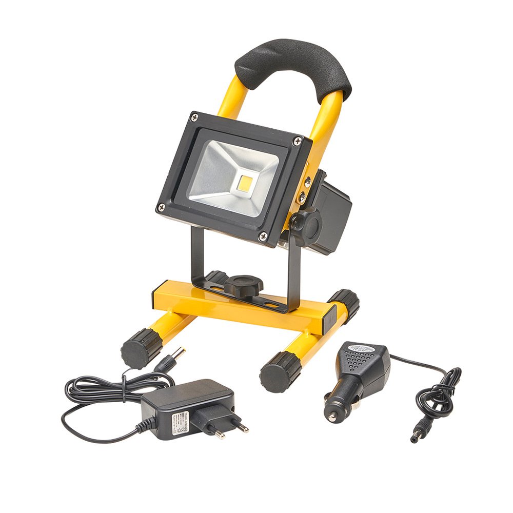 Foco Led 20 Watt. Luz Blanca 4000º K IP 65 600 Lumenes Con Asa de Transporte, Proyector Led Con Asa, Foco Led Trabajo - Imagen 4