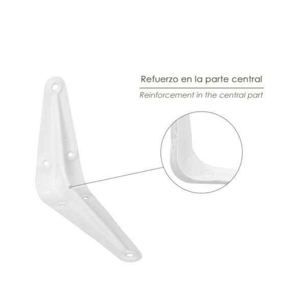 Palomilla Wolfpack Pintada Blanca  200x250 mm. - Imagen 2