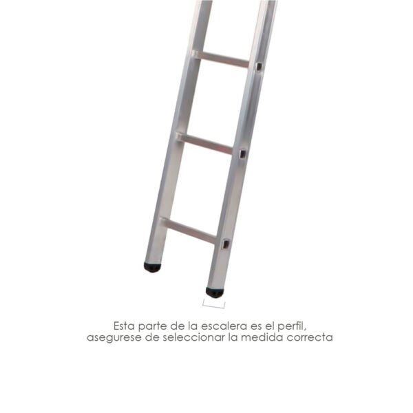 Contera Para Escalera Pronor 3 Tramos y Escalera 2 Tramos Con 12+12 Peldaños ( Perfil 79 mm.) - Imagen 3